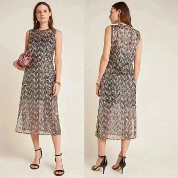 Anthropologie Corey Lynn Calter Sequin Dress - Picture 1 of 7